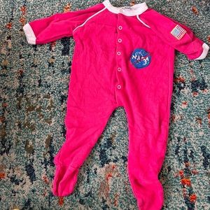 NASA Space Shuttle Pajamas w/ Patches